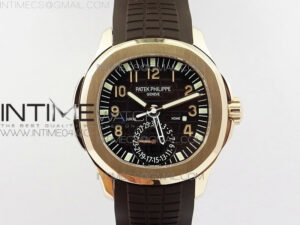 Aquanaut 5164R RG GRF Best Edition Brown Dial on Brown Rubber Strap A324
