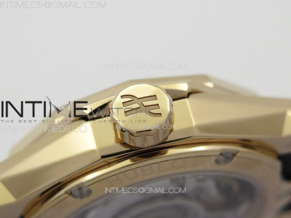 Classic Fusion Orlinski RG Full Diamonds APSF 1:1 Best Edtion White Faceted Dial on White Rubber Strap A2892 - Image 9