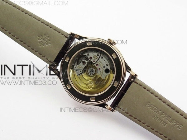 Calatrava 5296R RG ZF 1:1 Best Edition Ivory Dial On Brown Leather Strap 324CS (Free box) - Image 32