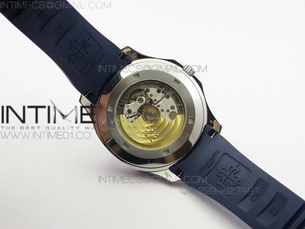 Aquanaut Jumbo 42mm SS BP 1:1 Best Edition Blue Dial on Blue Rubber Strap 9015 to PP324CS - Image 12