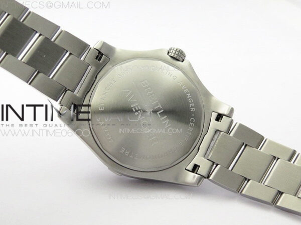 Avenger Automatic 43mm GMT SS B50 Best Edition White Dial on SS Bracelet A2824 - Image 19