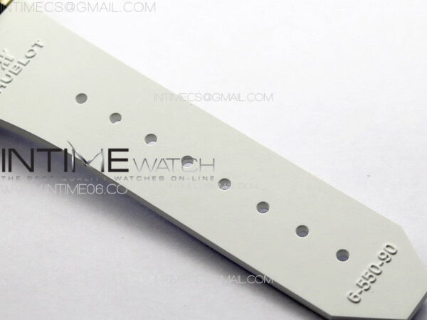 Classic Fusion Orlinski RG Full Diamonds APSF 1:1 Best Edtion White Faceted Dial on White Rubber Strap A2892 - Image 15