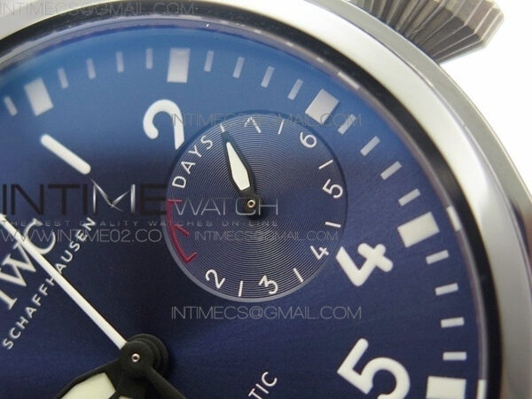 Big Pilot Real PR IW502003 Real Ceramic V2 ZF 1:1 Best Edition on Black Calfskin Strap A51111 - Image 7