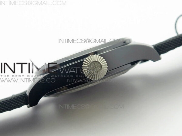 Big Pilot Real PR IW502003 Real Ceramic V2 ZF 1:1 Best Edition on Black Calfskin Strap A51111 - Image 10