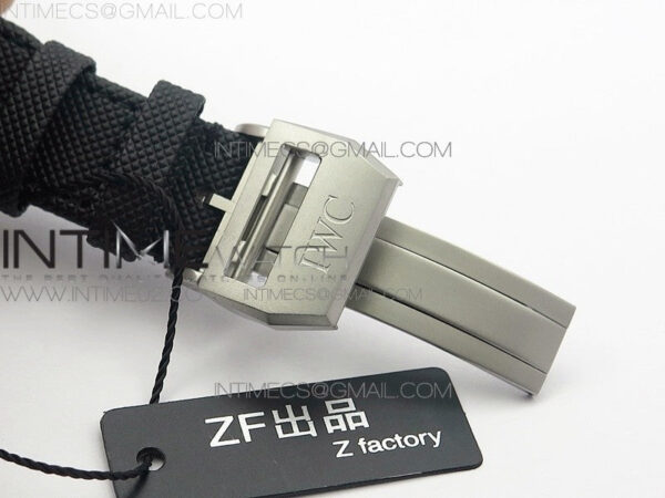 Big Pilot Real PR IW502003 Real Ceramic V2 ZF 1:1 Best Edition on Black Calfskin Strap A51111 - Image 13