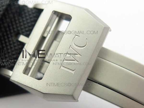 Big Pilot Real PR IW502003 Real Ceramic V2 ZF 1:1 Best Edition on Black Calfskin Strap A51111 - Image 14