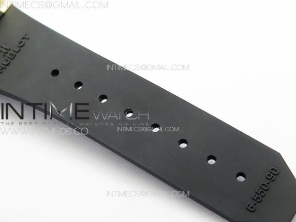 Classic Fusion Orlinski RG Full Diamonds APSF 1:1 Best Edtion Black Faceted Dial on Black Rubber Strap A2892 - Image 15