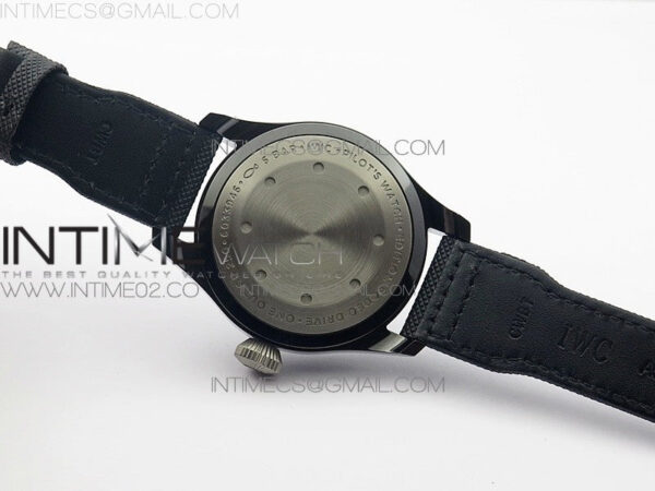 Big Pilot Real PR IW502003 Real Ceramic V2 ZF 1:1 Best Edition on Black Calfskin Strap A51111 - Image 19