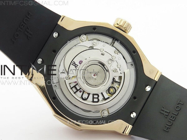 Classic Fusion Orlinski RG Full Diamonds APSF 1:1 Best Edtion Black Faceted Dial on Black Rubber Strap A2892 - Image 19