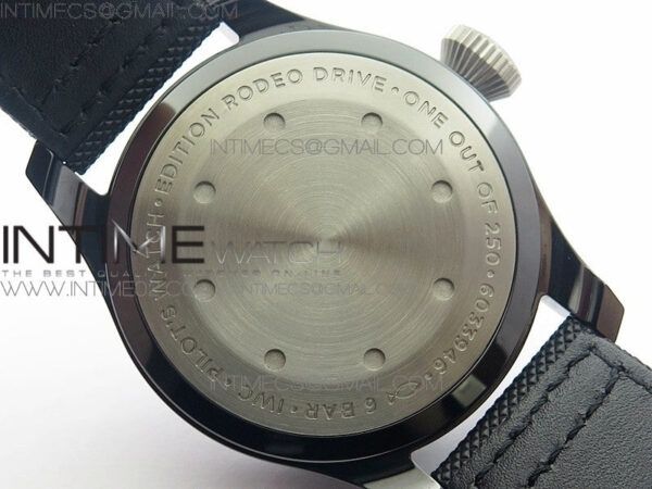 Big Pilot Real PR IW502003 Real Ceramic V2 ZF 1:1 Best Edition on Black Calfskin Strap A51111 - Image 20