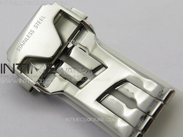 Classic Fusion Orlinski SS Full Diamonds APSF 1:1 Best Edtion White Faceted Dial on White Rubber Strap A2892 - Image 13
