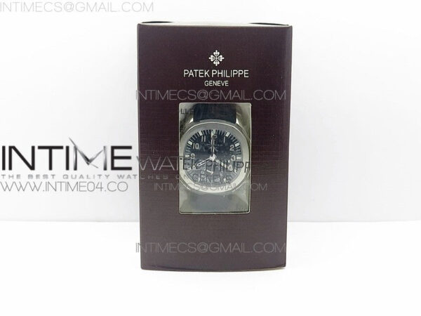 Aquanaut 5164A SS GRF Best Edition Black Dial on Black Rubber Strap A324 - Image 24