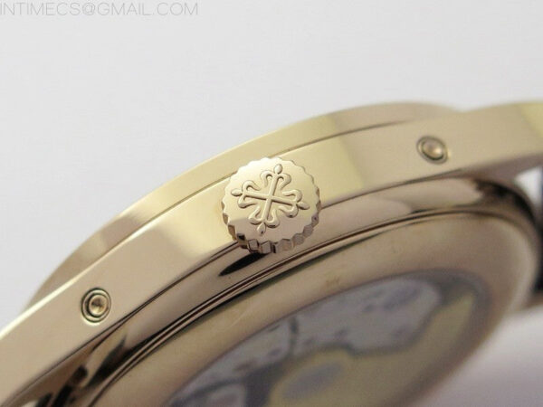 Annual Calendar Complications 5396 RG GRF Best Edition Blue dial T Crystal Markers on Blue leather strap A324 - Image 10