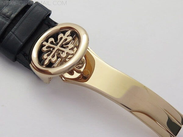 Annual Calendar Complications 5396 RG GRF Best Edition Blue dial T Crystal Markers on Blue leather strap A324 - Image 12