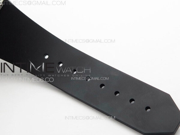 Classic Fusion Orlinski SS Full Diamonds APSF 1:1 Best Edtion Black Faceted Dial on Black Rubber Strap A2892 - Image 15
