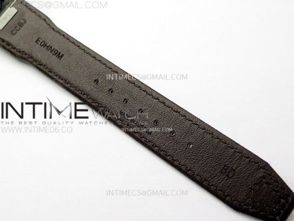 Big Pilot IW329801 Real Ceramic M+F 1:1 Best Edition Black Dial on Green Calfskin Strap SEIKO 8N-24 - Image 16