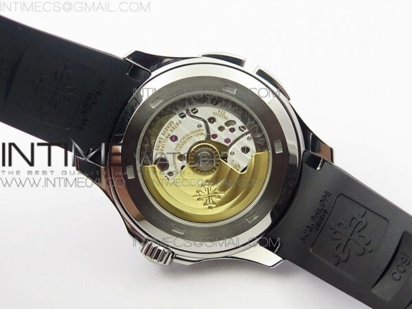 Aquanaut 5164A SS GRF Best Edition Brown Dial on Black Rubber Strap A324 - Image 19