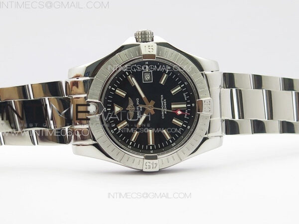 Avenger Automatic 43mm SS B50 Best Edition Black Dial on SS Bracelet A2824 - Image 2