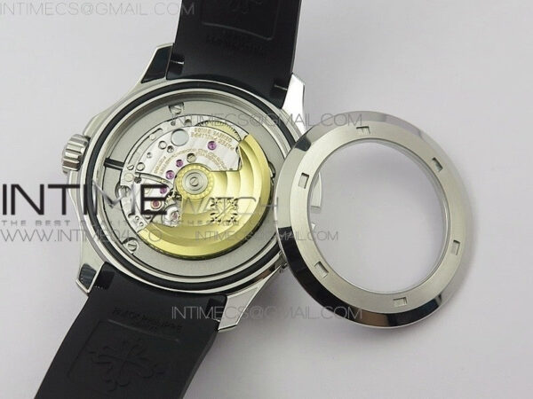 Aquanaut 5164A SS GRF Best Edition Brown Dial on Black Rubber Strap A324 - Image 20