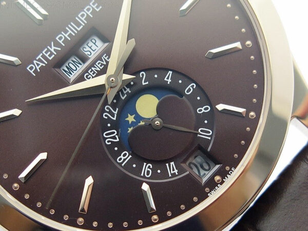 Annual Calendar Complications 5396 RG GRF Best Edition Black dial on Brown leather strap A324 - Image 5
