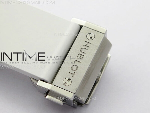 Classic Fusion Orlinski SS APSF 1:1 Best Edtion White Faceted Dial on Black Rubber Strap A2892 - Image 11