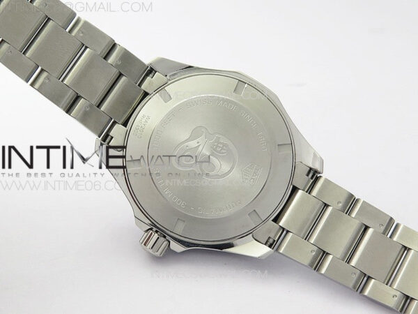Aquaracer Calibre 5 44mm TARF 1:1 Best Edition Black Dial SS Bezel on SS Bracelet SW200 - Image 19