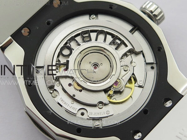 Classic Fusion Orlinski SS APSF 1:1 Best Edtion White Faceted Dial on Black Rubber Strap A2892 - Image 21