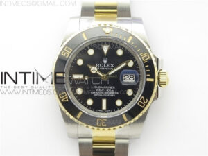 Yacht-Master 42mm 226659 316L BP 1:1 Best Edition 3D Black Ceramic Bezel on Black Rubber Strap SA3235