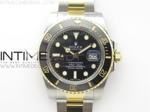 Yacht-Master 42mm 226659 316L BP 1:1 Best Edition 3D Black Ceramic Bezel on Black Rubber Strap SA3235