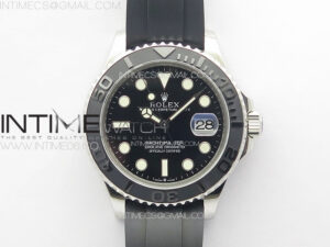 Yacht-Master 42mm 226659 APSF Best Edition 3D Black Ceramic Bezel on Oysterflex Strap SA3235