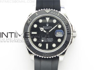 Yacht-Master 226659 42mm BP Maker Best Edition Black Ceramic Bezel on Oysterflex Rubber Strap A2824
