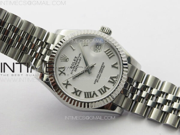 DateJust 31mm 178271 SS APSF Best Edition White Dial Roman Markers on Jubilee Bracelet A2824 - Image 2