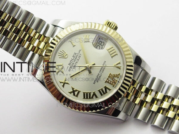 Datejust 31mm 278273 SS/YG BP Best Edition Silver Roman Markers Dial on SS/YG Jubilee Bracelet - Image 2