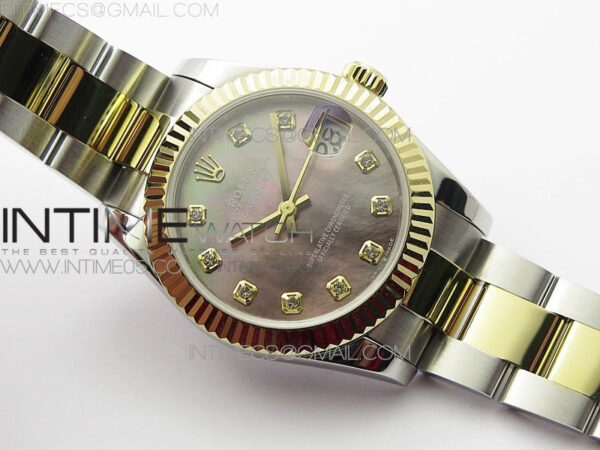 Datejust 31mm 278273 SS/YG BP Best Edition Black MOP Diamonds Markers Dial on SS/YG Oyster Bracelet - Image 2