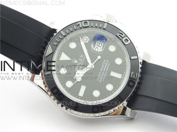 Yacht-Master 226659 42mm BP Maker Best Edition Black Ceramic Bezel on Oysterflex Rubber Strap A2824 - Image 2