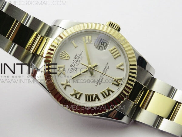 Datejust 31mm 278273 SS/YG BP Best Edition White Roman Markers Dial on SS/YG Oyster Bracelet - Image 2