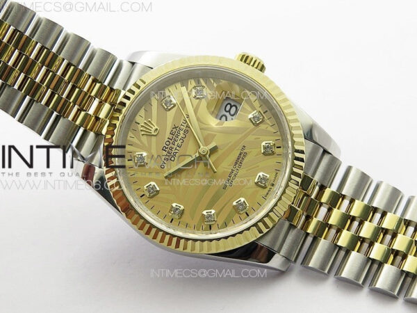 DateJust 36 SS/YG 126234 JDF 1:1 Best Edition New YG Dial on Jubilee SS/YG Bracelet - Image 2