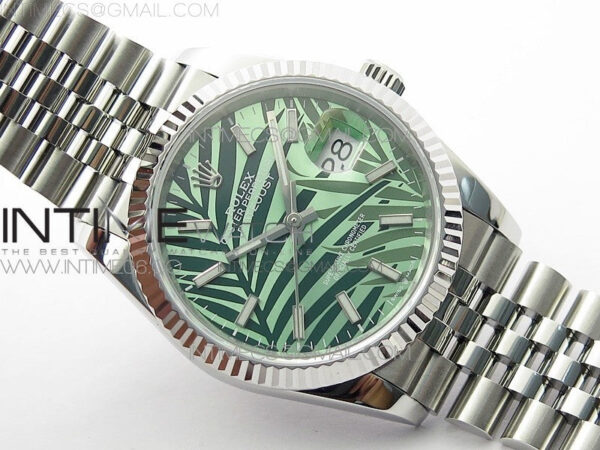 DateJust 36 SS 126234 BP 1:1 Best Edition New Green Dial on Jubilee Bracelet - Image 2