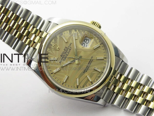 DateJust 36 SS/YG 126203 JDF 1:1 Best Edition New YG Dial on Jubilee Bracelet - Image 2