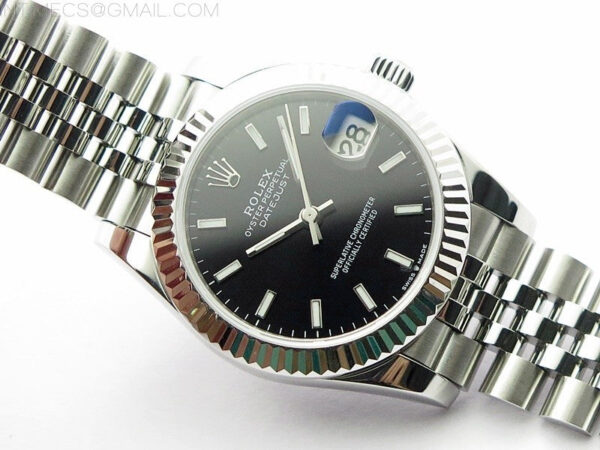Datejust 31mm 278271 SS BP Best Edition Black Stick Markers Dial on Jubilee Bracelet - Image 2