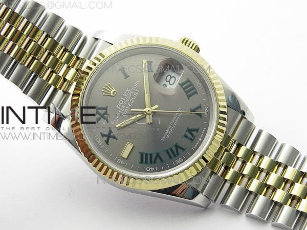 DateJust 36 SS/YG 126233 JDF 1:1 Best Edition Gray Dial on Jubilee Bracelet - Image 2