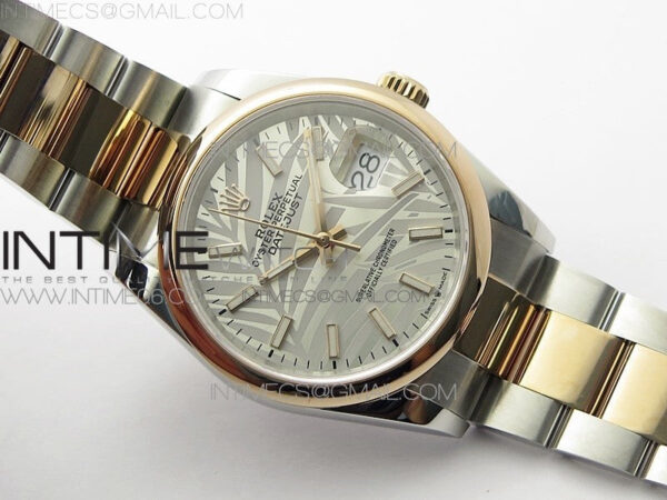 DateJust 36 SS/RG 126201 BP 1:1 Best Edition Silver/Gray Dial on Oyster Bracelet - Image 2