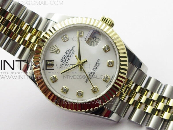 Datejust 31mm 278273 SS/YG BP Best Edition White MOP Diamond Markers Dial on SS/YG Jubilee Bracelet - Image 2