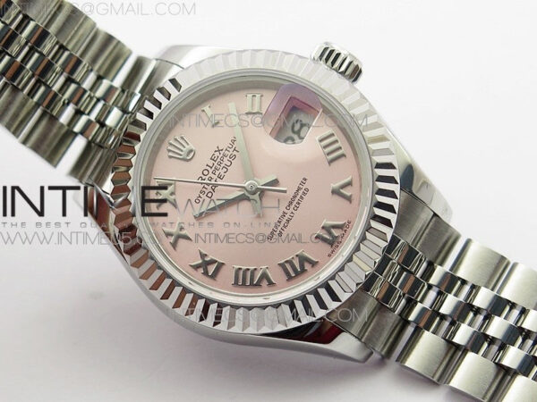 Datejust 28mm 279174 SS BP Best Edition Pink Roman Markers Dial on SS Jubilee Bracelet ETA2671 - Image 2