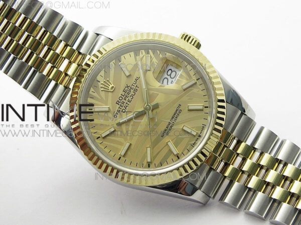 DateJust 36 SS/YG 126233 JDF 1:1 Best Edition New YG Dial on Jubilee Bracelet - Image 2
