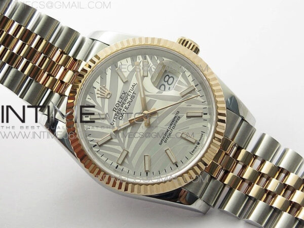 DateJust 36 SS/RG 126231 BP 1:1 Best Edition Silevr/Gray Dial on Jubilee Bracelet - Image 2