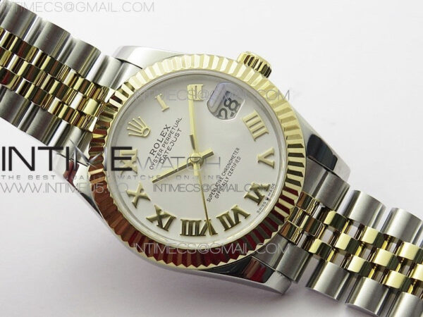 Datejust 31mm 278273 SS/YG BP Best Edition White Roman Markers Dial on SS/YG Jubilee Bracelet - Image 2