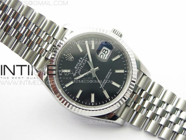 DateJust 36 SS 126234 VSF 1:1 Best Edition 904L Steel Black Dial on Jubilee Bracelet VS3235 - Image 4