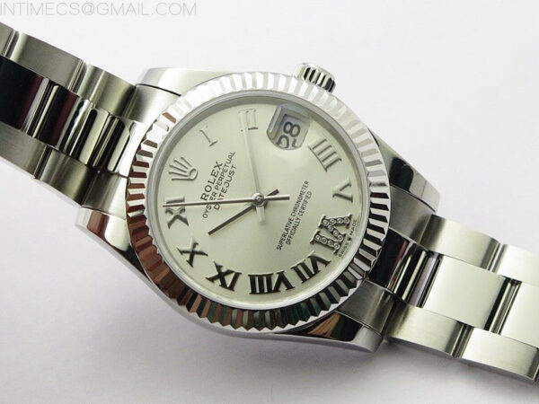 Datejust 31mm 278273 SS BP Best Edition Silver Roman Markers Dial on Oyster Bracelet - Image 2