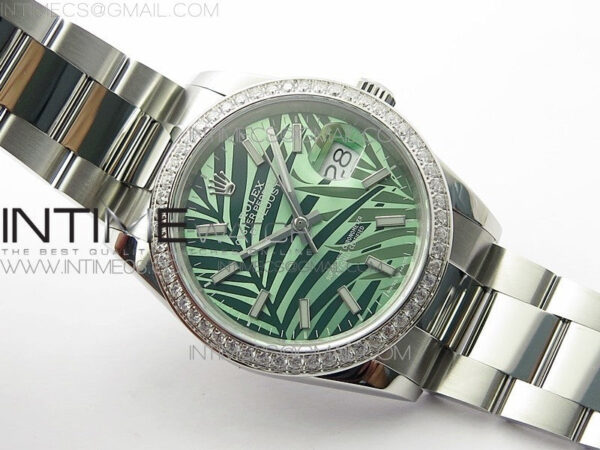 DateJust 36 SS 126234 BP 1:1 Best Edition New Green Dial on Oyster Bracelet - Image 2